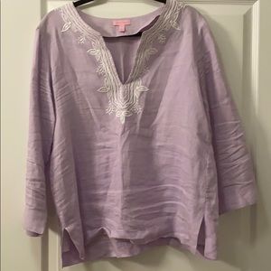 Lilac Lilly Pulitzer tunic